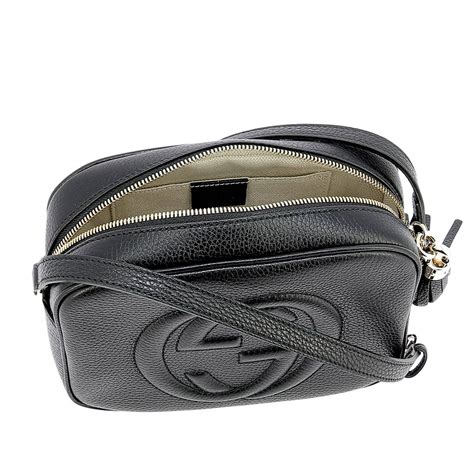 borsa gucci monogramma in tessuto nera|Gucci borse a mano.